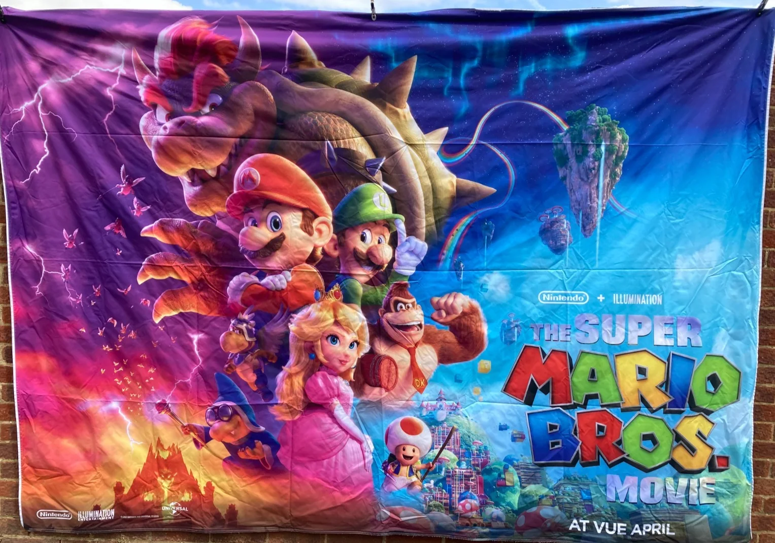 Cinema Banner: SUPER MARIO BROTHERS MOVIE 2023 Chris Pratt Anya Taylor-Joy, изображение 4