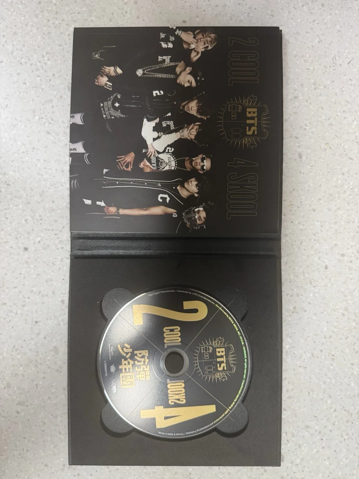 BTS Signed 2 Cool 4 Skool 2C4S Debut Album (All Member Autographed), image 3