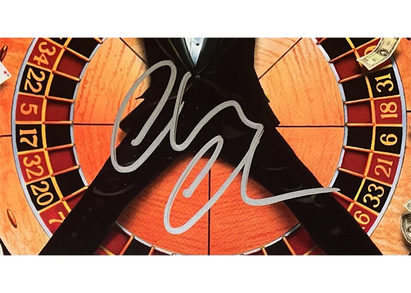 Chevy Chase Signed/Auto 11x17 Movie Poster "Vegas Vacation" Beckett, изображение 2
