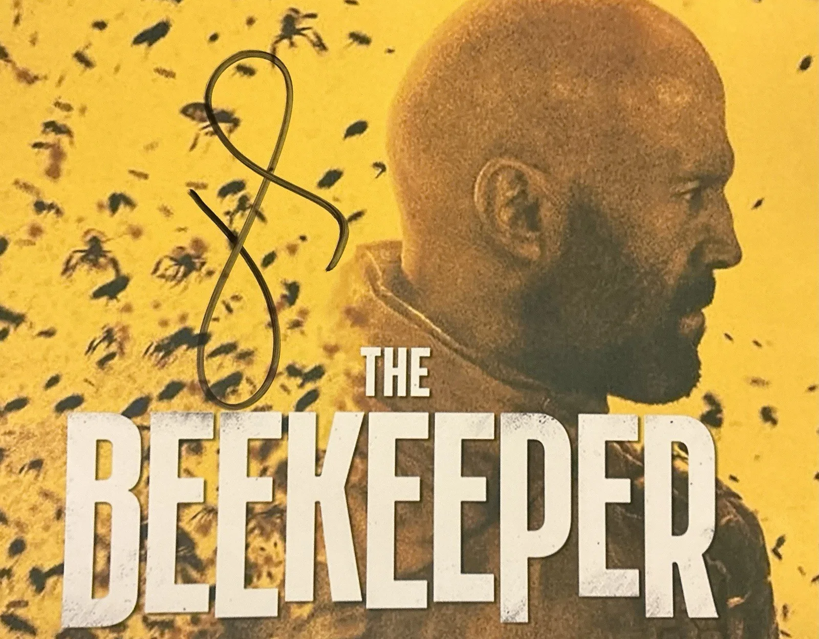 Jason Statham — JASON STATHAM SIGNED AUTO 8X10 THE BEEKEEPER COLOR PHOTO COA
