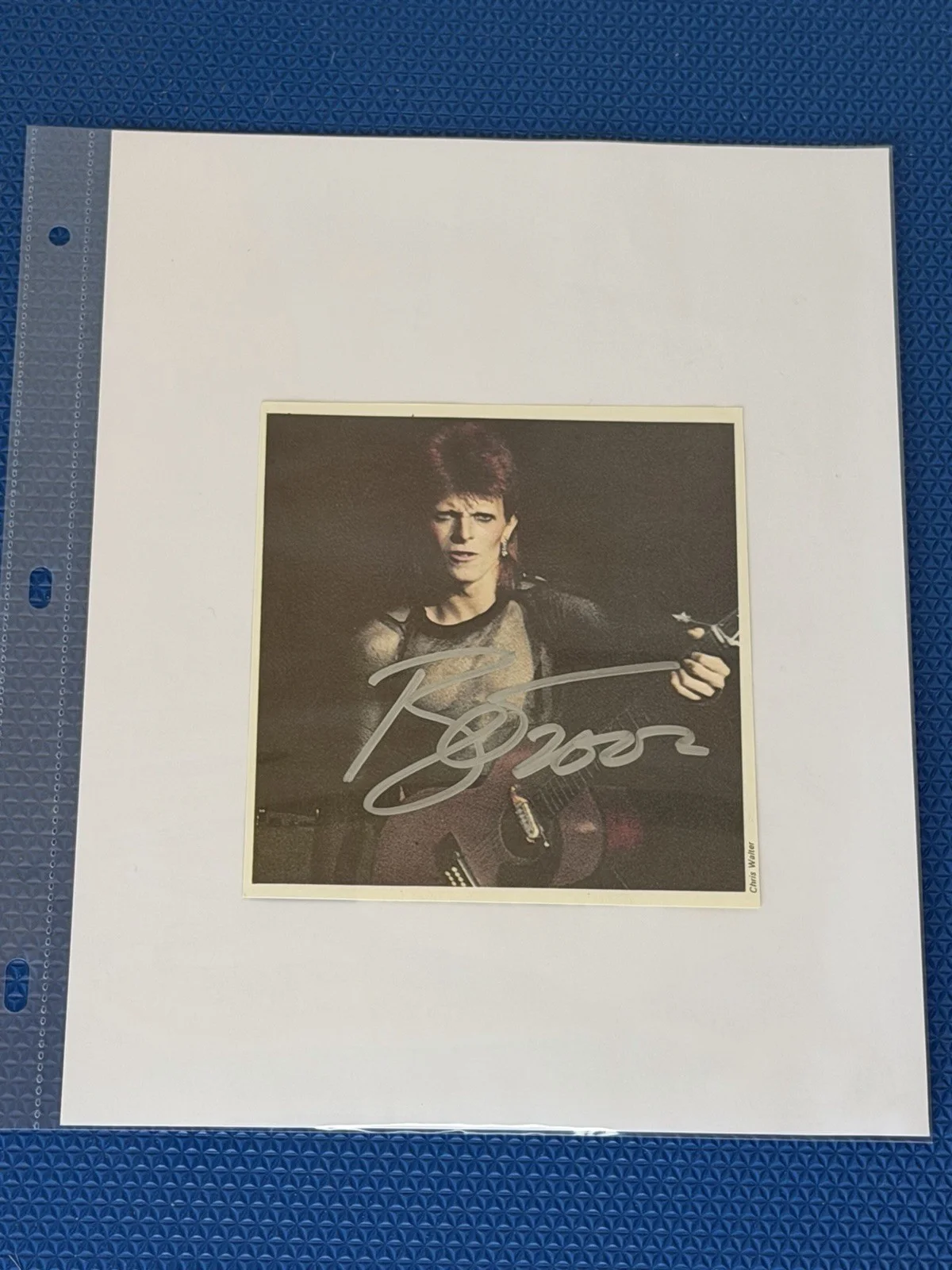 David Bowie Autographed Signed Vintage Picture 6 X 6, image 5
