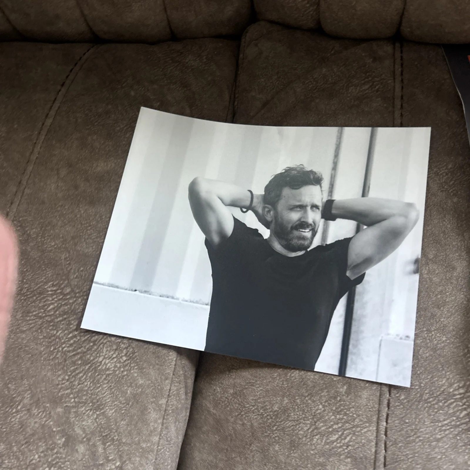Signed By Band Louden Swain Concert Poster Supernatural Rob Benedict & Photo, изображение 3