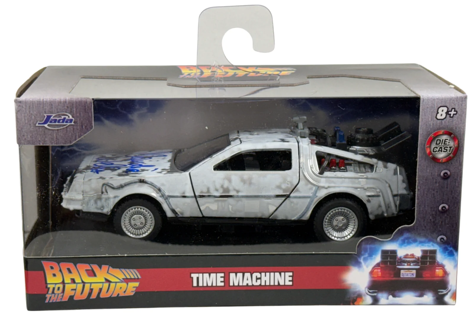 Claudia Wells — Claudia Wells Signed Back to the Future Diecast Delorean 1:32 Autograph Beckett, image 2