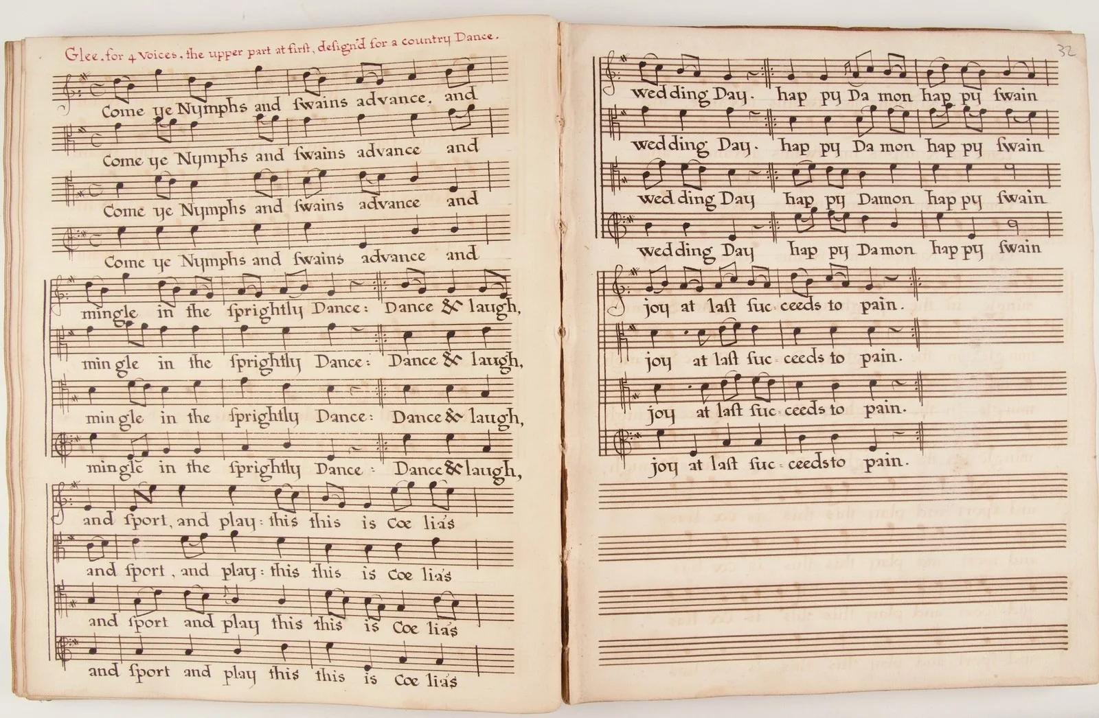 Rev Phocion HENLEY / 18th century manuscript collection of English glees anthems, изображение 5