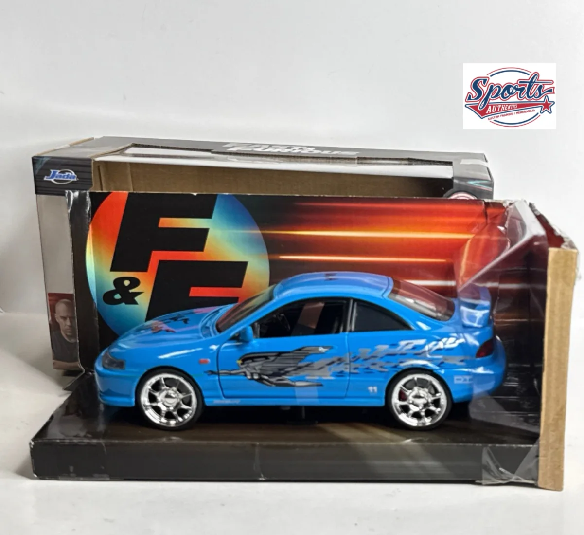 Jordana Brewster — Jordana Brewster Signed Faster Furious Die Cast Car Mia's Acura Integra 1/24 PSA