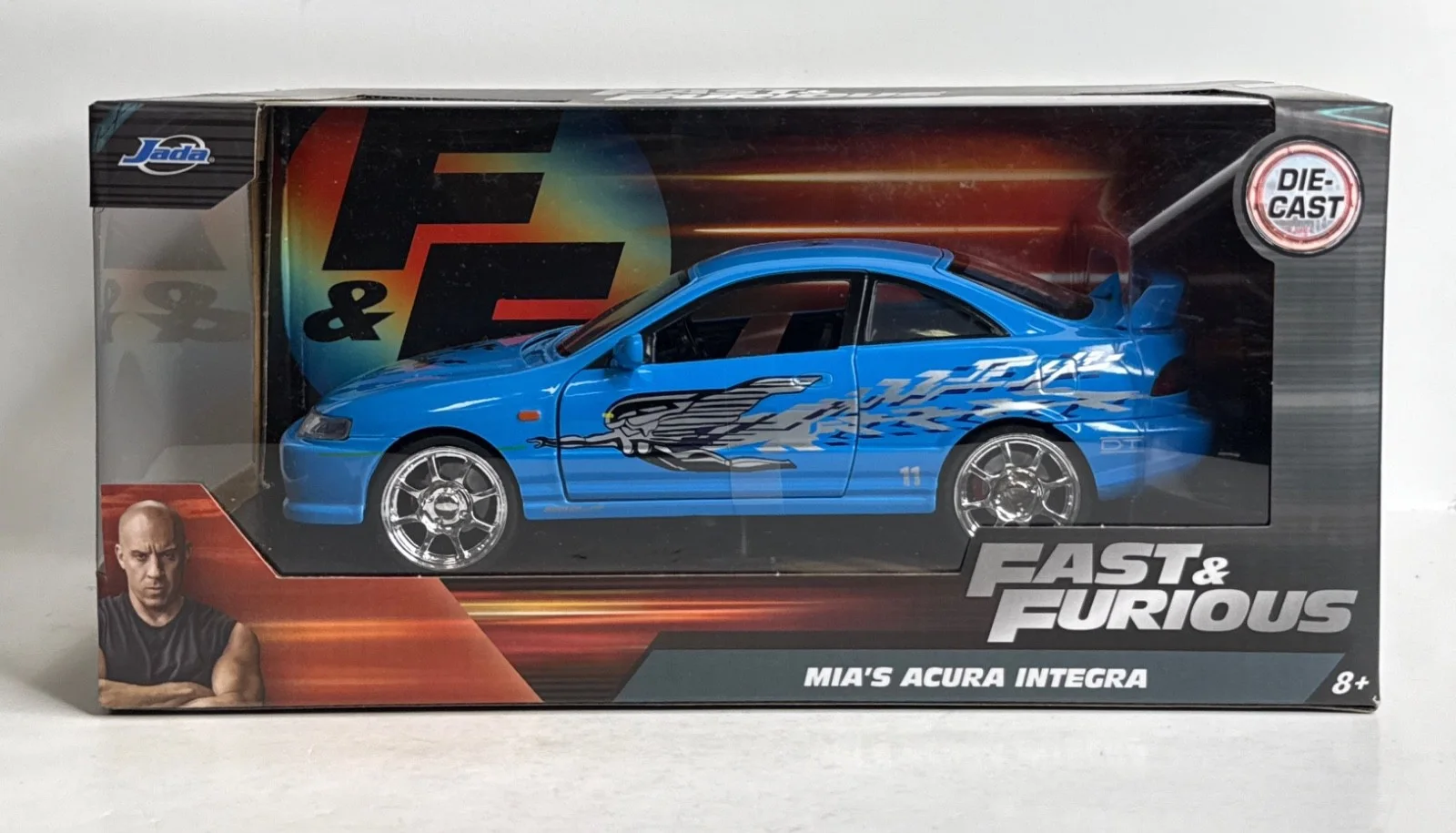 Jordana Brewster — Jordana Brewster Signed Faster Furious Die Cast Car Mia's Acura Integra 1/24 PSA, изображение 5