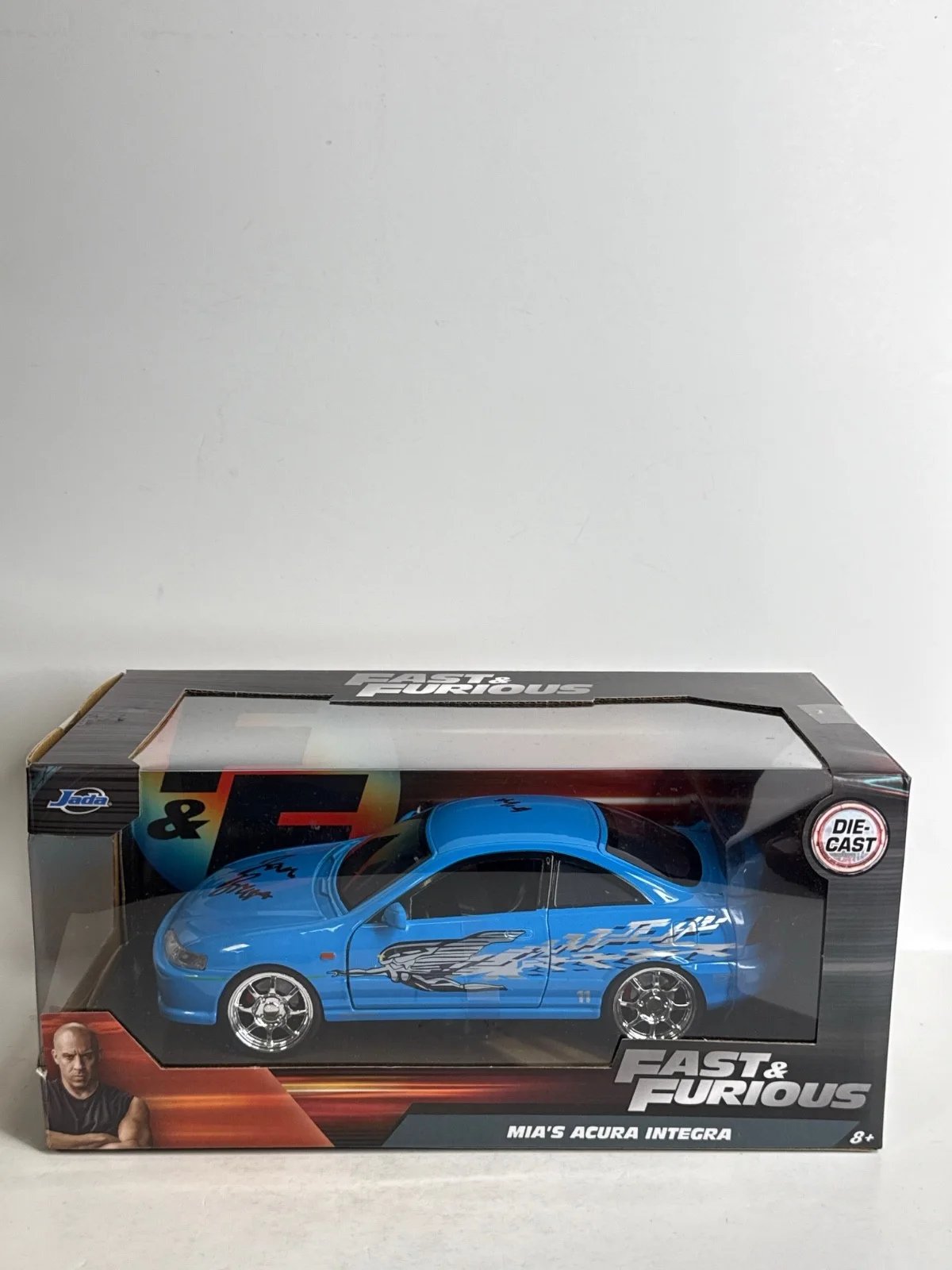 Jordana Brewster — Jordana Brewster Signed Faster Furious Die Cast Car Mia's Acura Integra 1/24 PSA, изображение 4