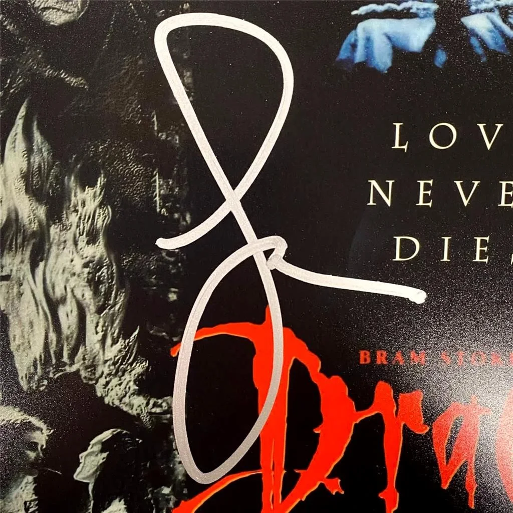 Gary Oldman signed Bram Stoker's Dracula 11x17 Photo Poster auto (B) Beckett BAS, изображение 2