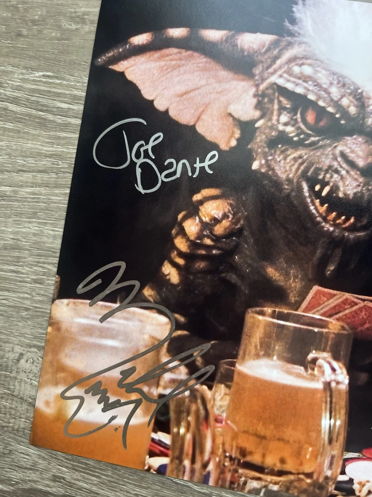 Michael Winslow Joe Dante Signed Gremlins 8x10 Photo Beckett COA Autograph, image 3