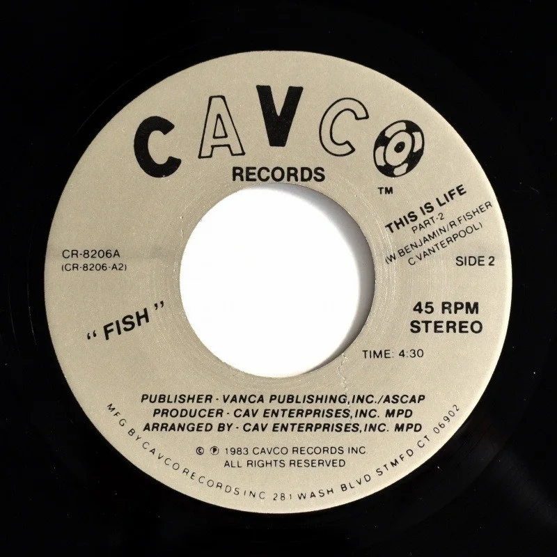 Fish - This Is Life (Part-1) / ST (Part-2) [7-inch] Last Copy, изображение 2