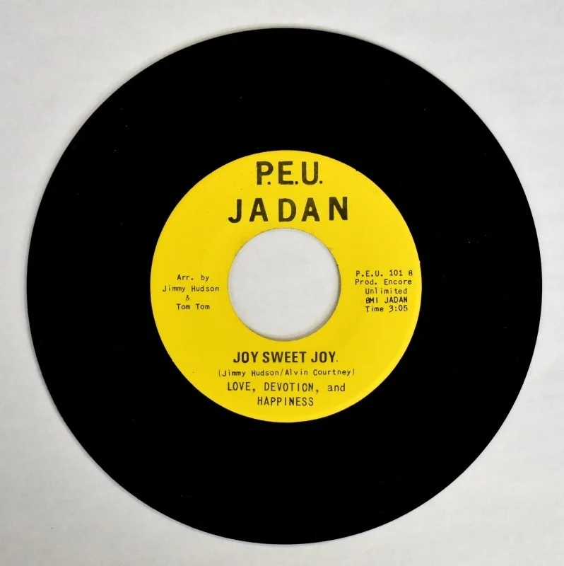Love, Devotion, And Happiness – Yesterday's Fool / Joy Sweet Joy 7", image 2