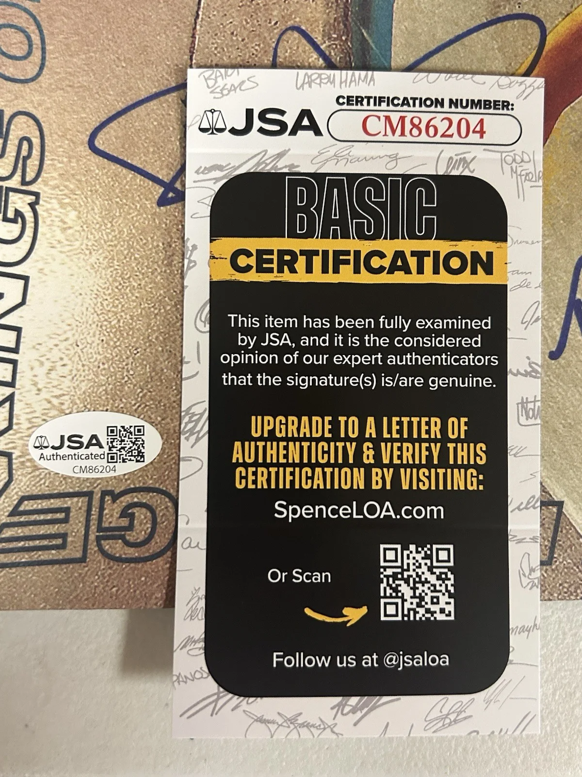 STATE CHAMPS BAND AUTOGRAPHED SIGNED LP VINYL ALBUM WITH JSA COA # CM86204, image 2