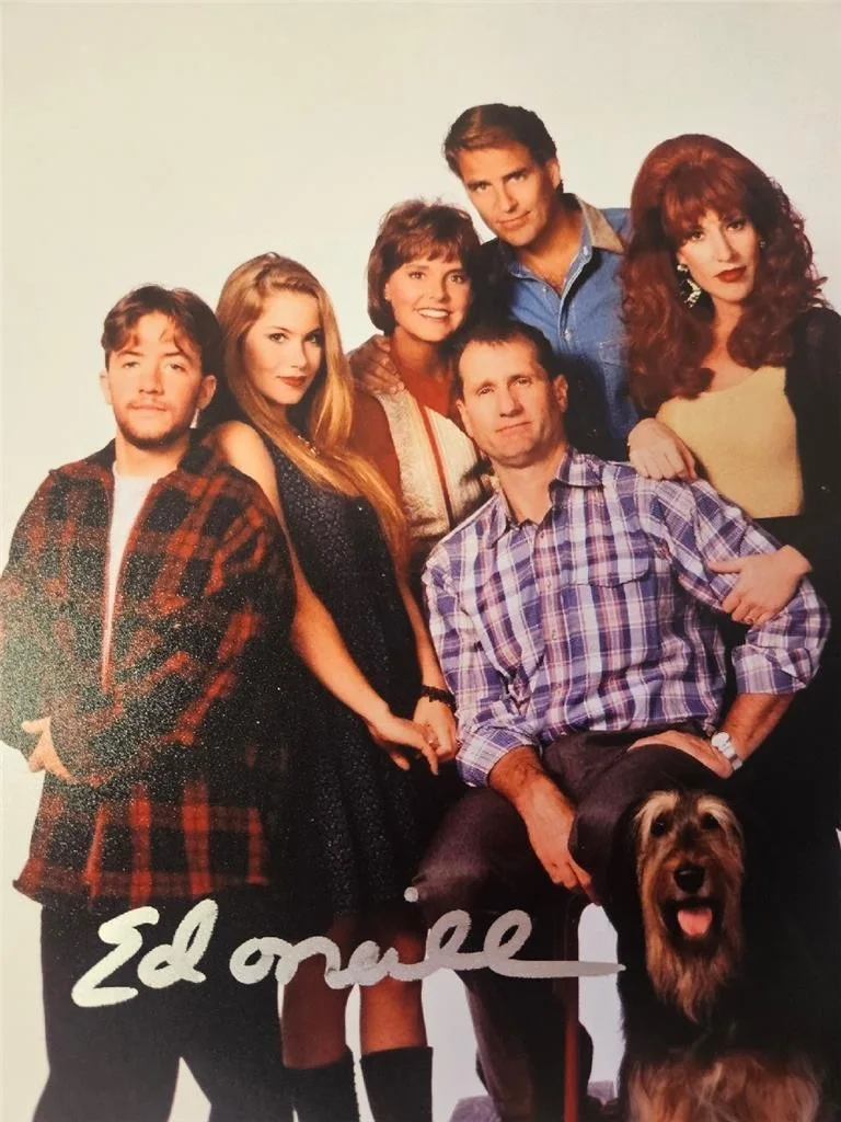 ED O'NEIL — ED O'NEIL HAND SIGNED 8X10 AUTOGRAPHED PHOTO MARRIED WITH CHILDREN AL BUNDY COA, image 3
