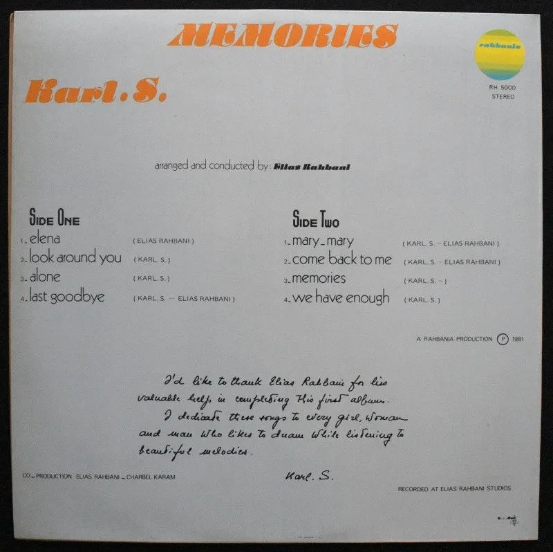 Karl. S. - Memories [LP], image 4