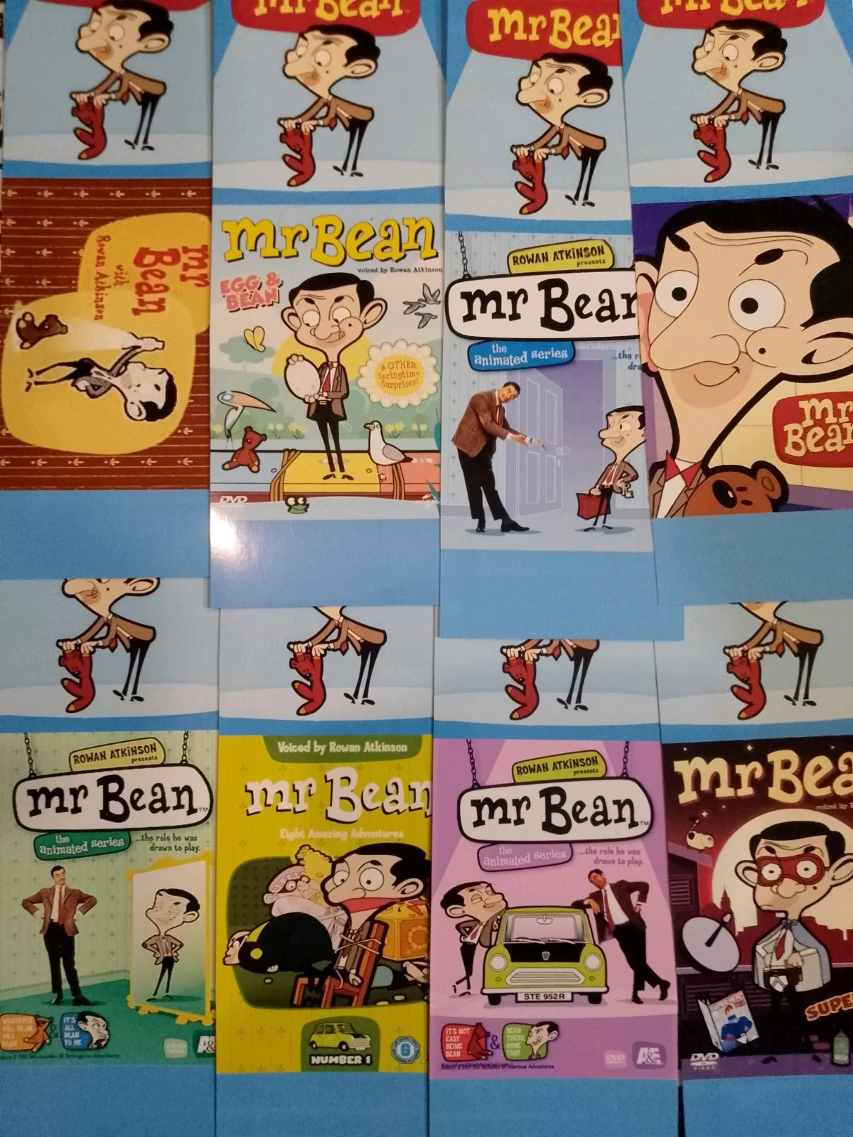 Mr Bean: The Animated Series. 8 Unofficial Lobbymarkers & 34 Mini-cards & Box., изображение 4