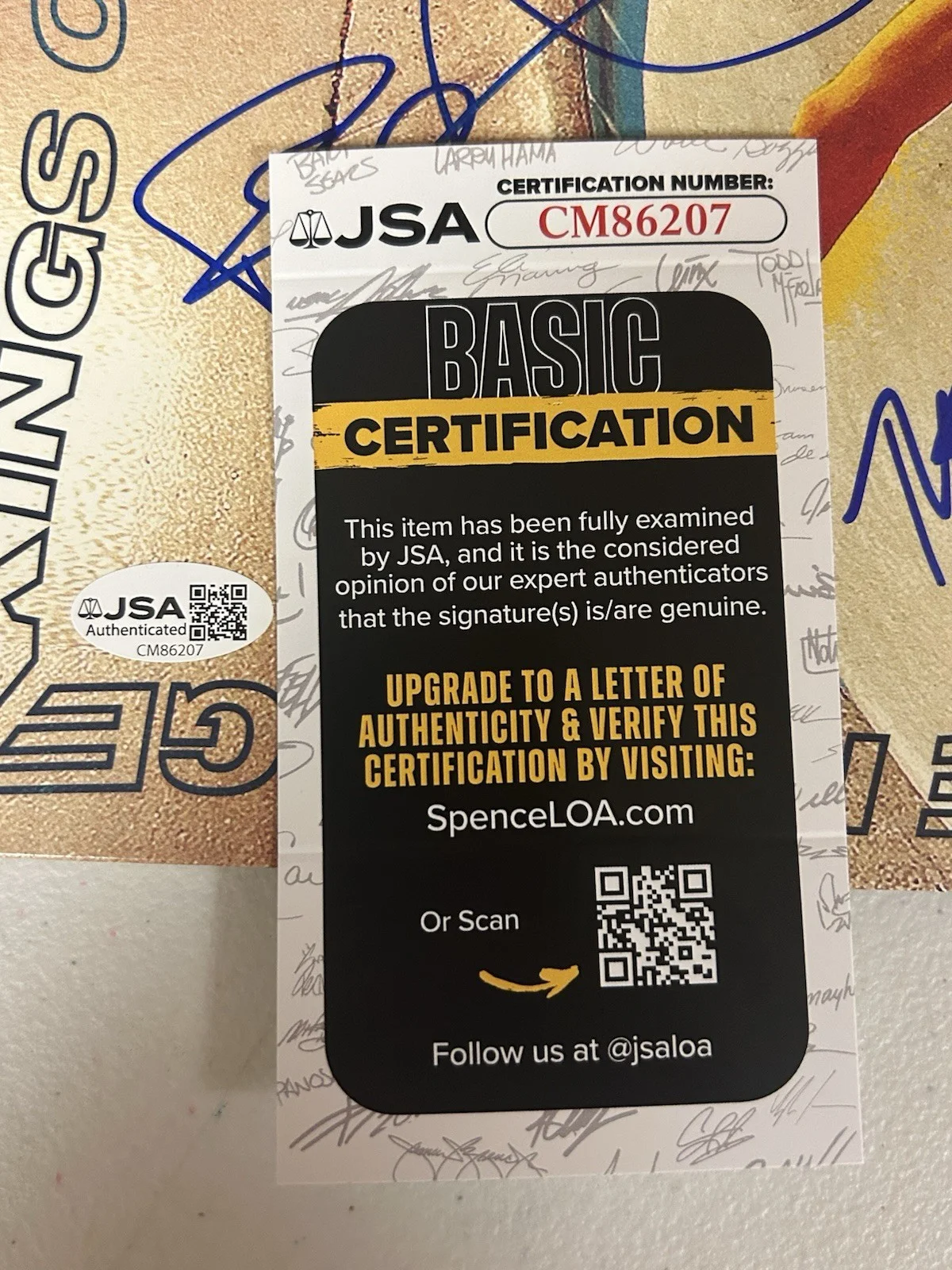 STATE CHAMPS BAND AUTOGRAPHED SIGNED LP VINYL ALBUM WITH JSA COA # CM86207, image 2