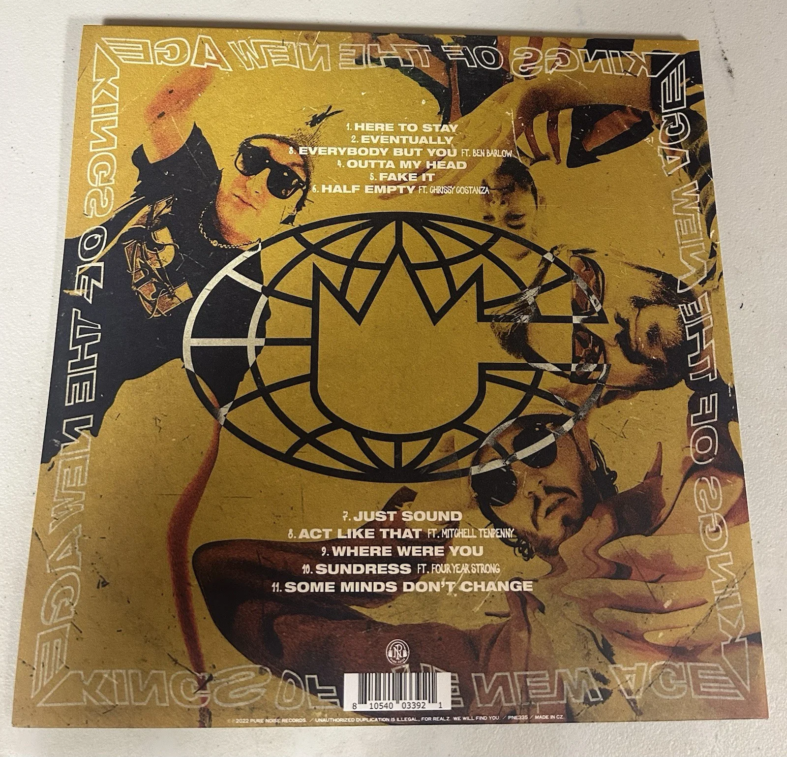STATE CHAMPS BAND AUTOGRAPHED SIGNED LP VINYL ALBUM WITH JSA COA # CM86207, image 4