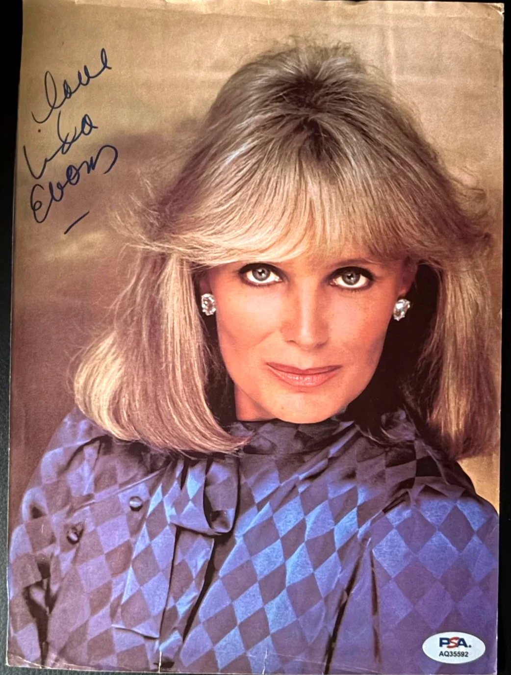 Linda Evans — LINDA EVANS SIGNED AUTOGRAPHED 8X10 PHOTO DYNASTY RARE JOAN COLLINS PSA COA