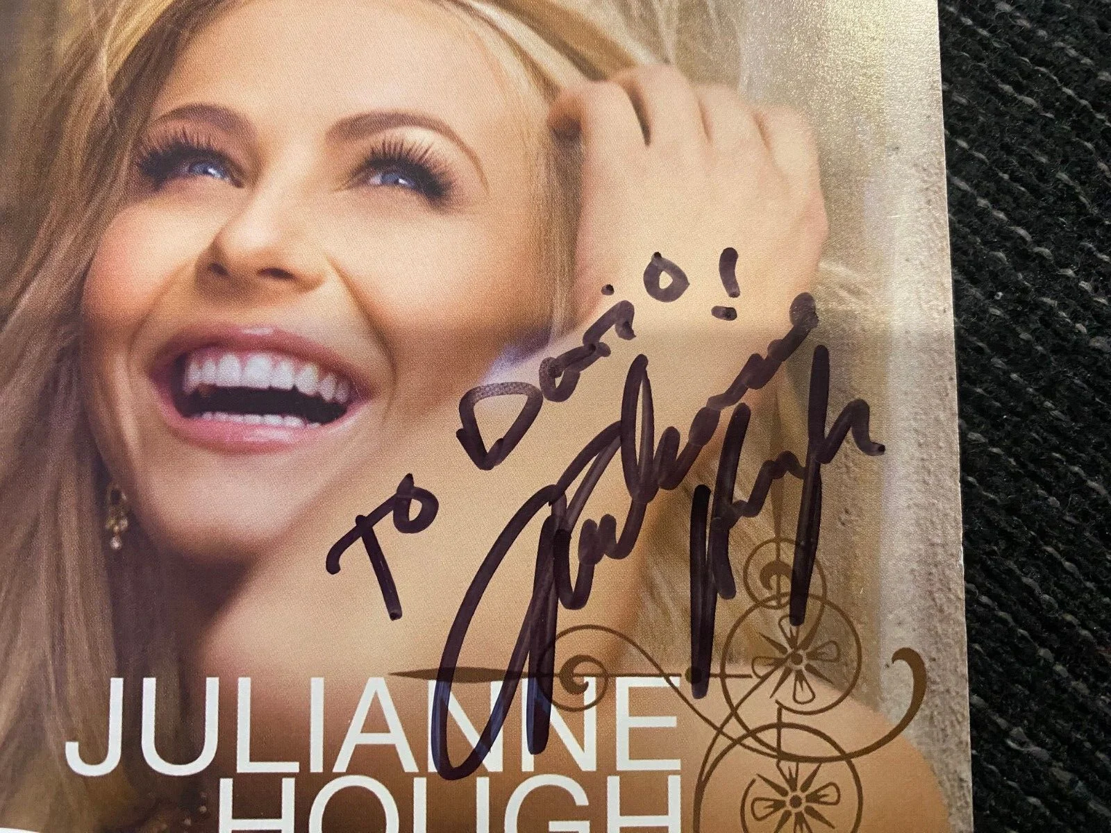 Julianne Hough — Julianne Hough Autographed CD Cover JSA COA, image 3