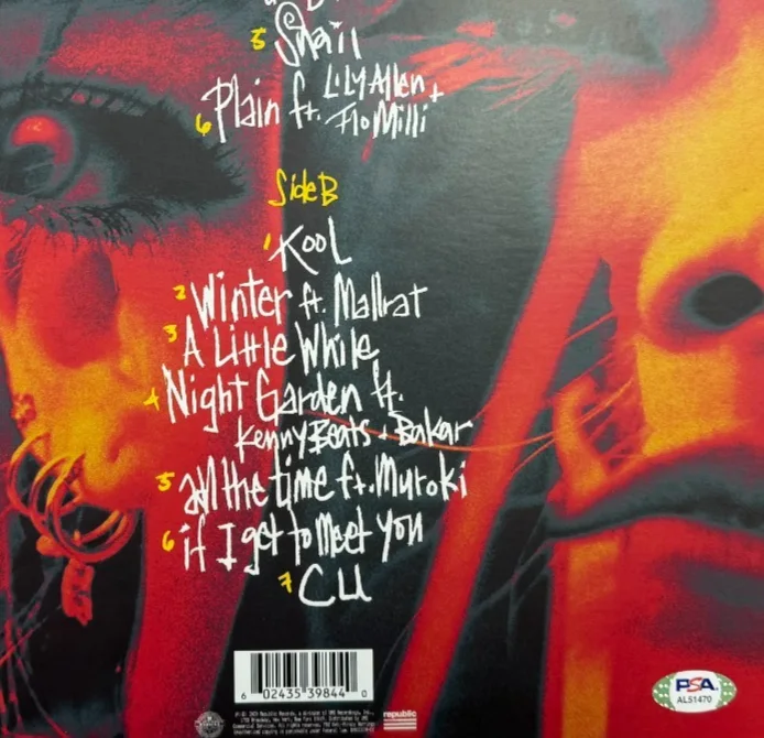 Benee Hey U X Signed Autographed Vinyl Record Album LP PSA/DNA COA w Inscription, image 4