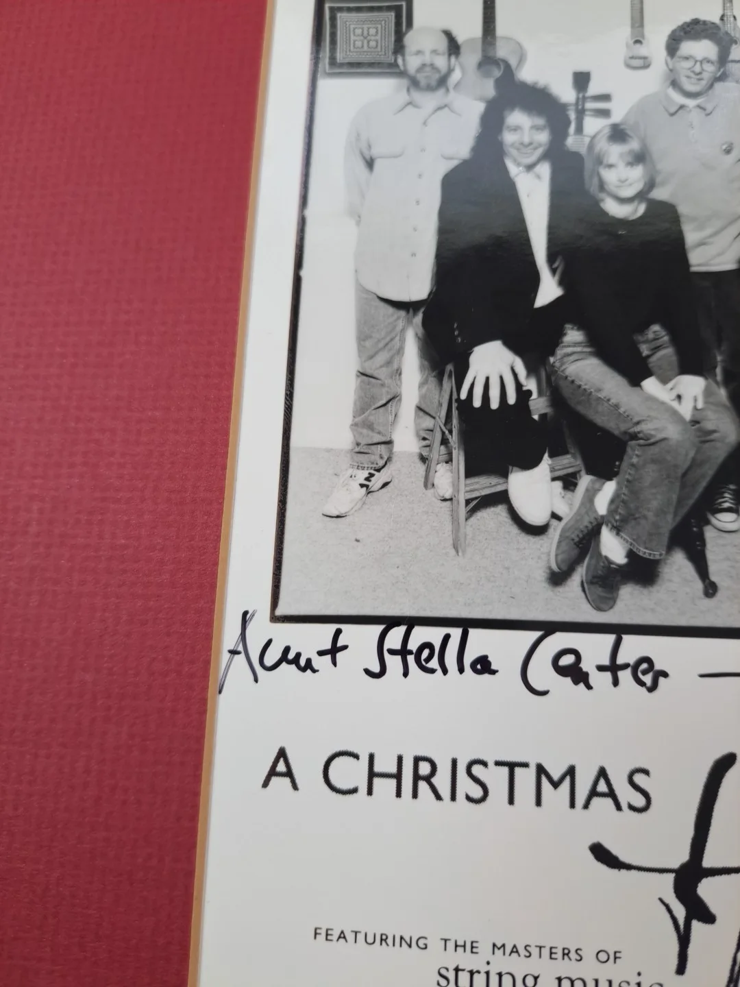 SIGNED Photo Of A Christmas Heritage Music Album Cover Philip Aaberg & More, изображение 4