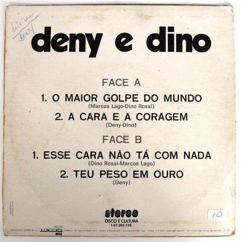 Deny & Dino - 4-Track EP: O Maior Golpe Do Mundo, image 4
