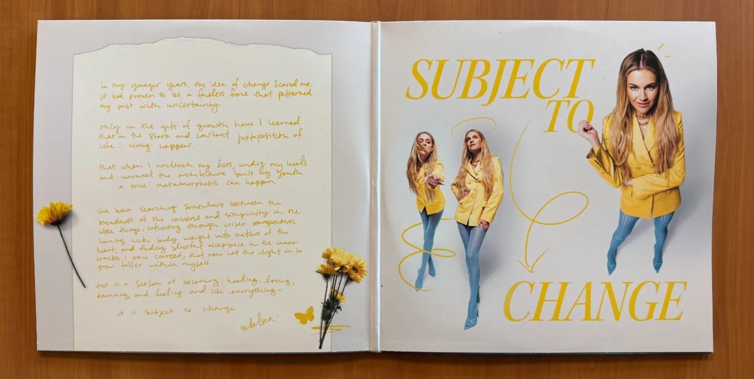 Kelsea Ballereni Signed Autographed Subject to Change Double LP, изображение 2