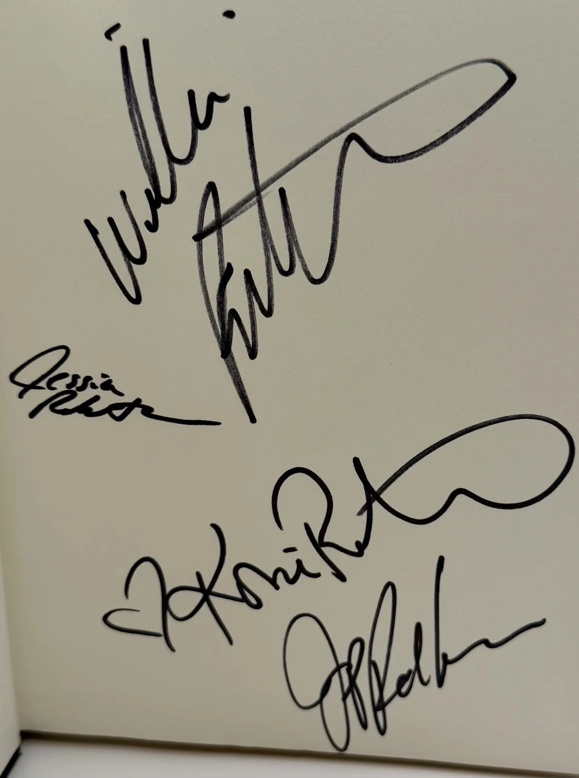 Willie Robertson — 🔥🦆RARE!! Willie, Jep, Korie, & Jessica Robertson Signed Duck Dynasty Book🦆🔥, image 2