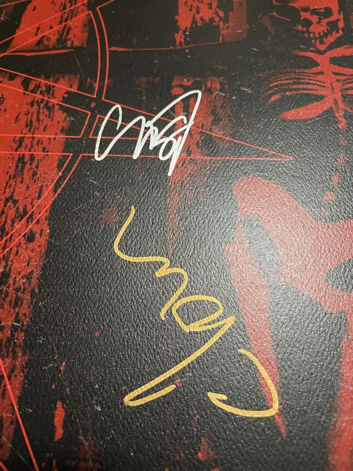 Slipknot Signed The Grey Chapter VIP poster, image 4