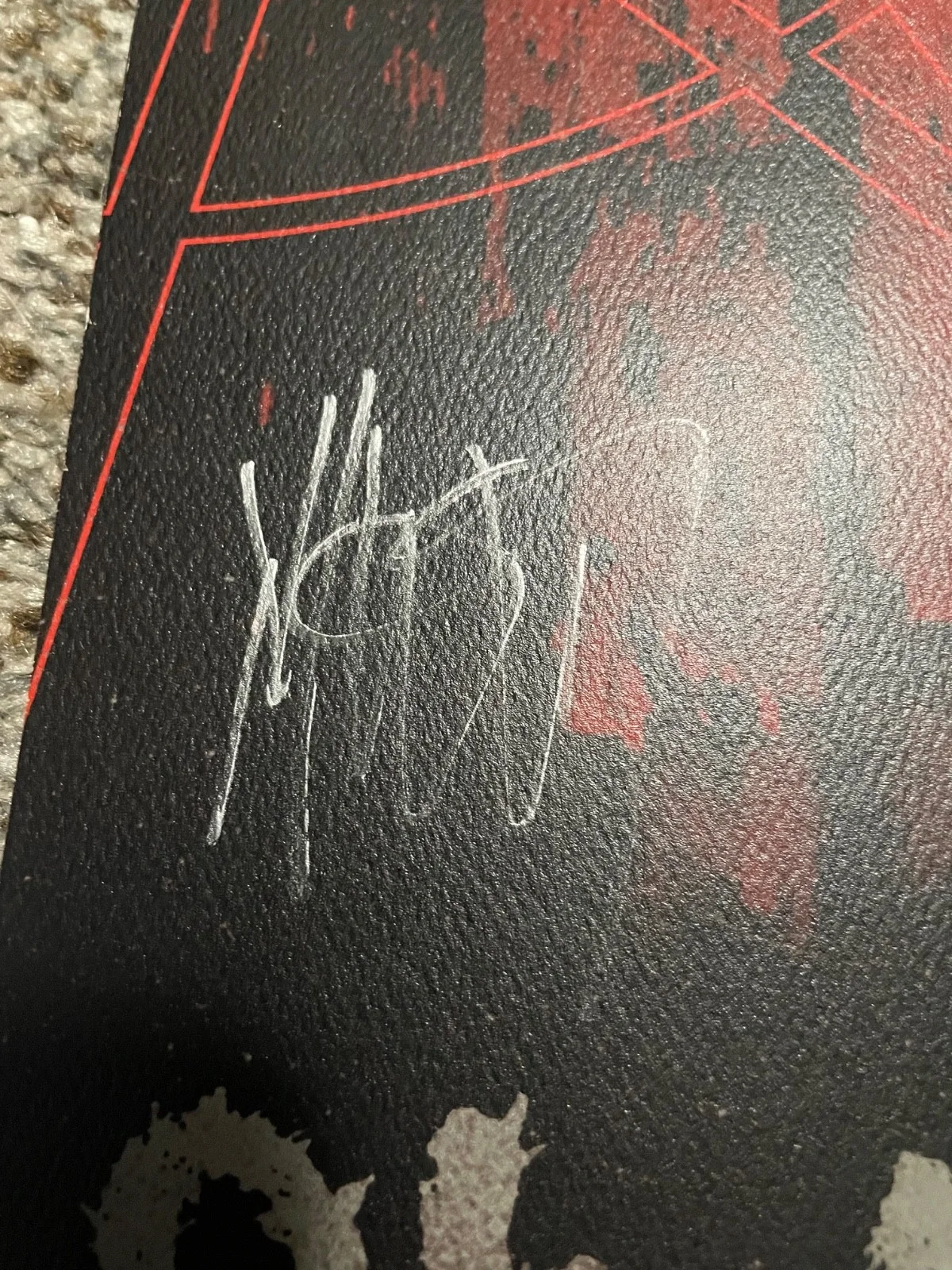 Slipknot Signed The Grey Chapter VIP poster, image 5