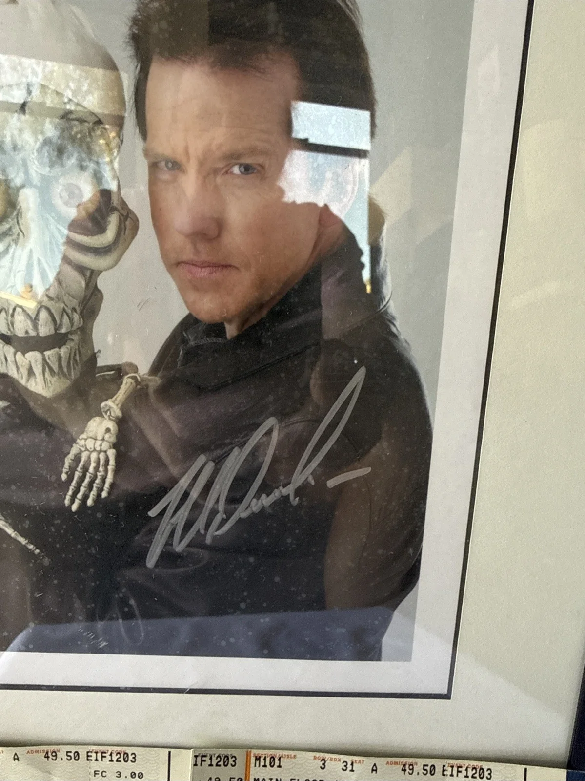 Jeff Dunham — Jeff Dunham Signed Photo With Achmed With Frame 10x9 See Pictures!, изображение 3