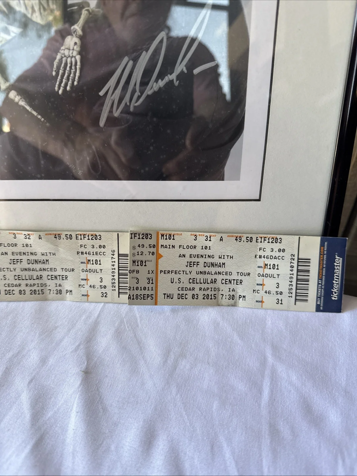 Jeff Dunham — Jeff Dunham Signed Photo With Achmed With Frame 10x9 See Pictures!, изображение 5