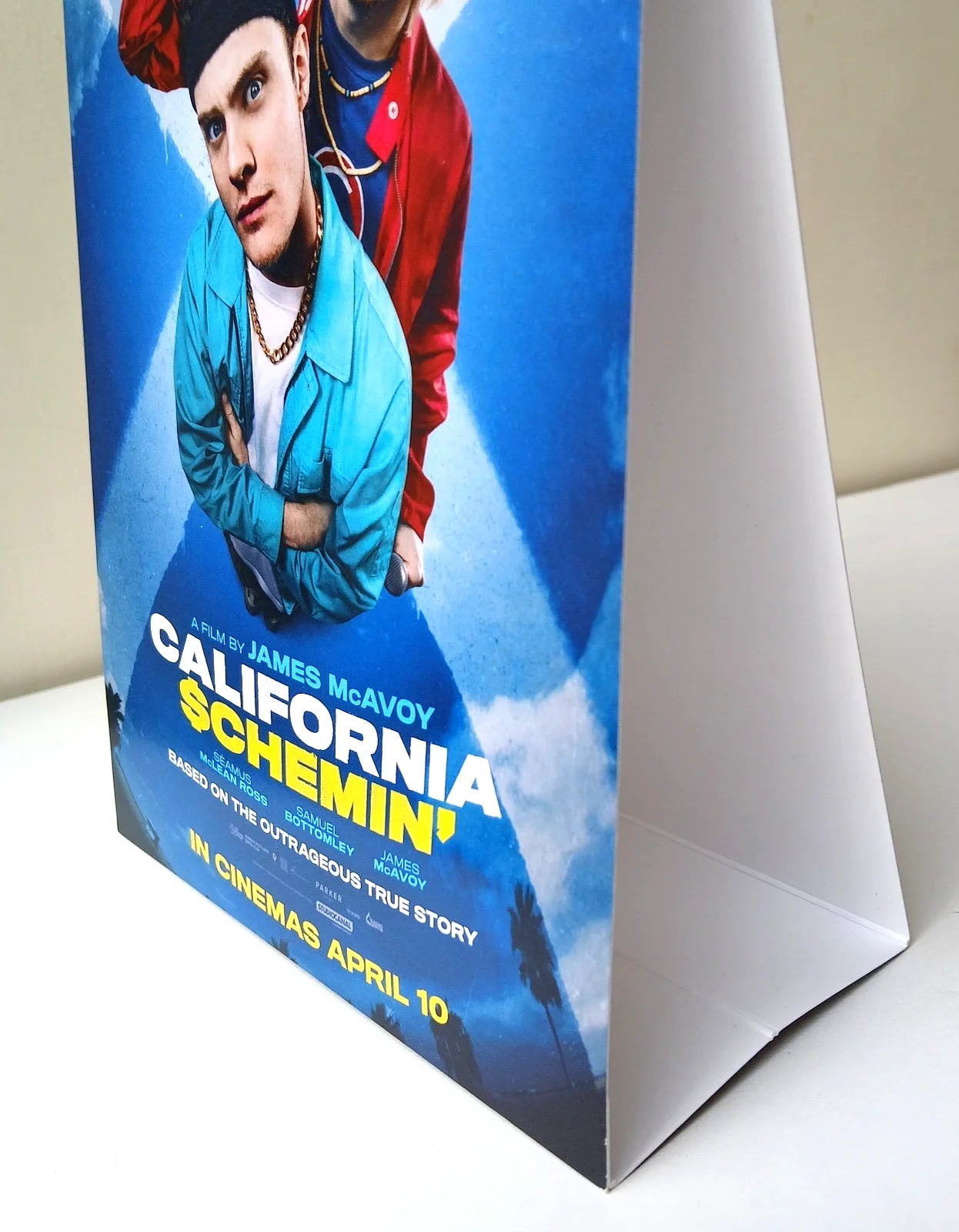 California Schemin' Film Promo Card Display Seamus Mclean Ross Samuel Bottomley, image 4