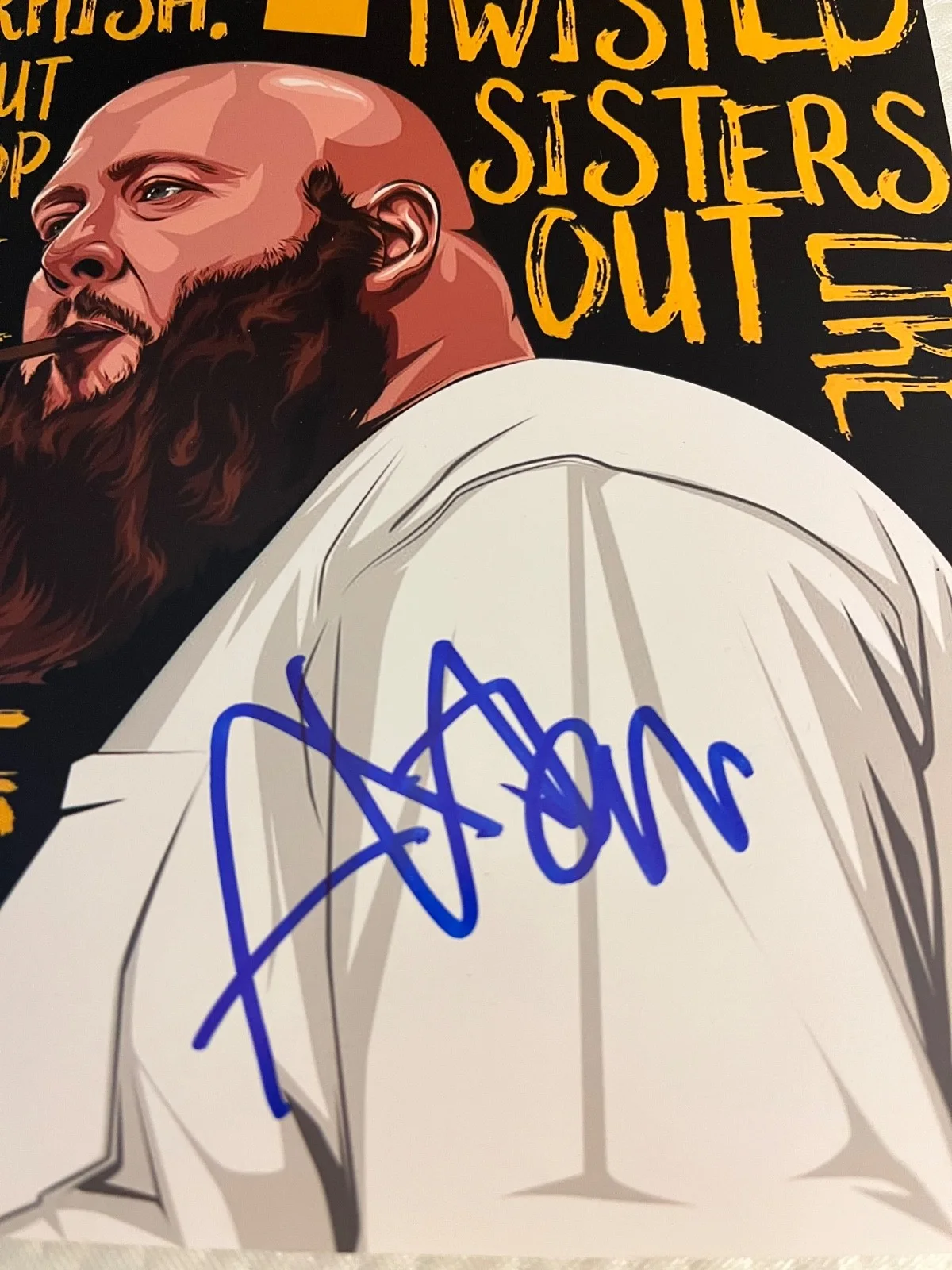 Action Bronson Signed Autographed 8x10 Photo Rapper Chef TV Host, image 2