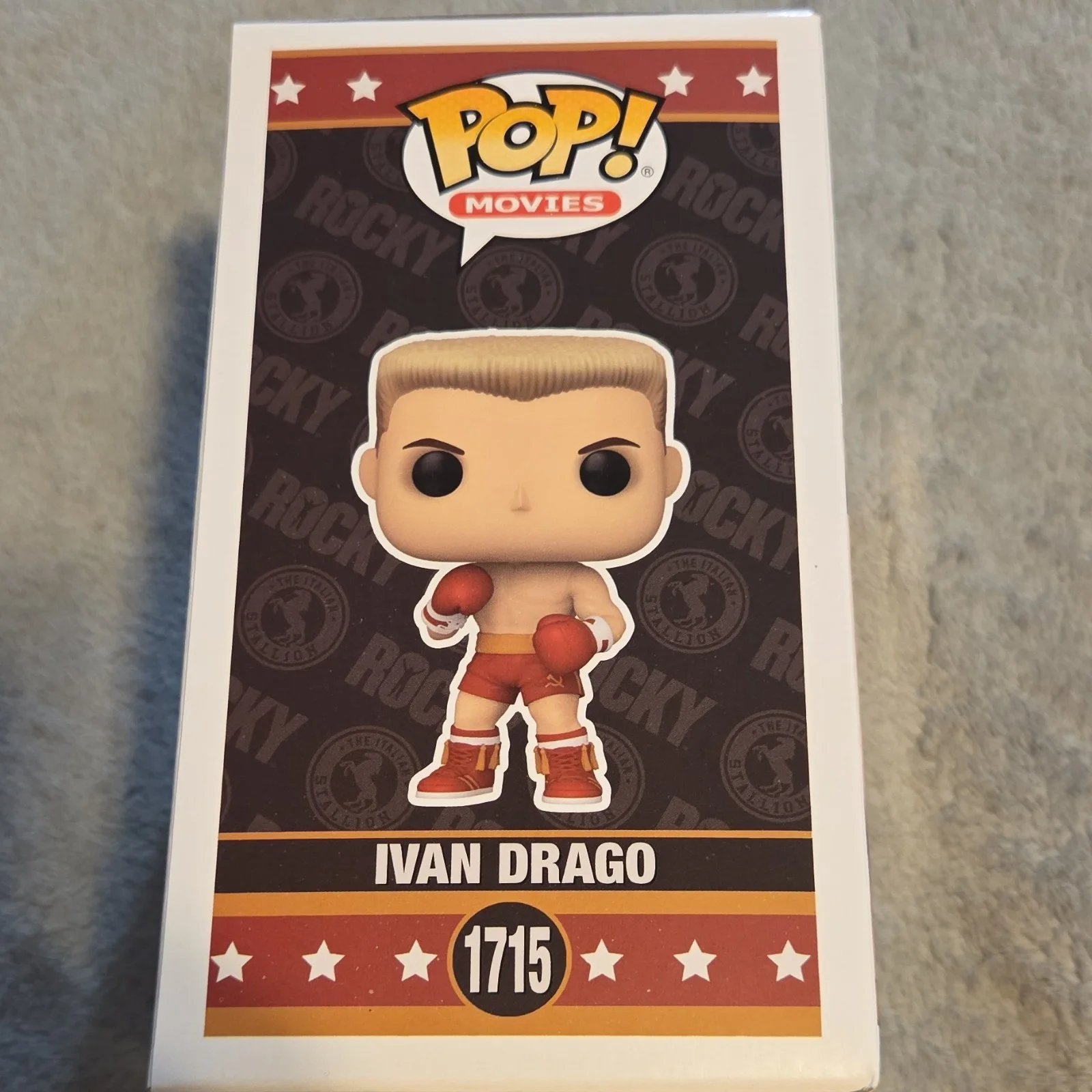 Funko Pop Ivan Drago Rocky Signed Autograph Original Movies Vinyl Figure, image 4