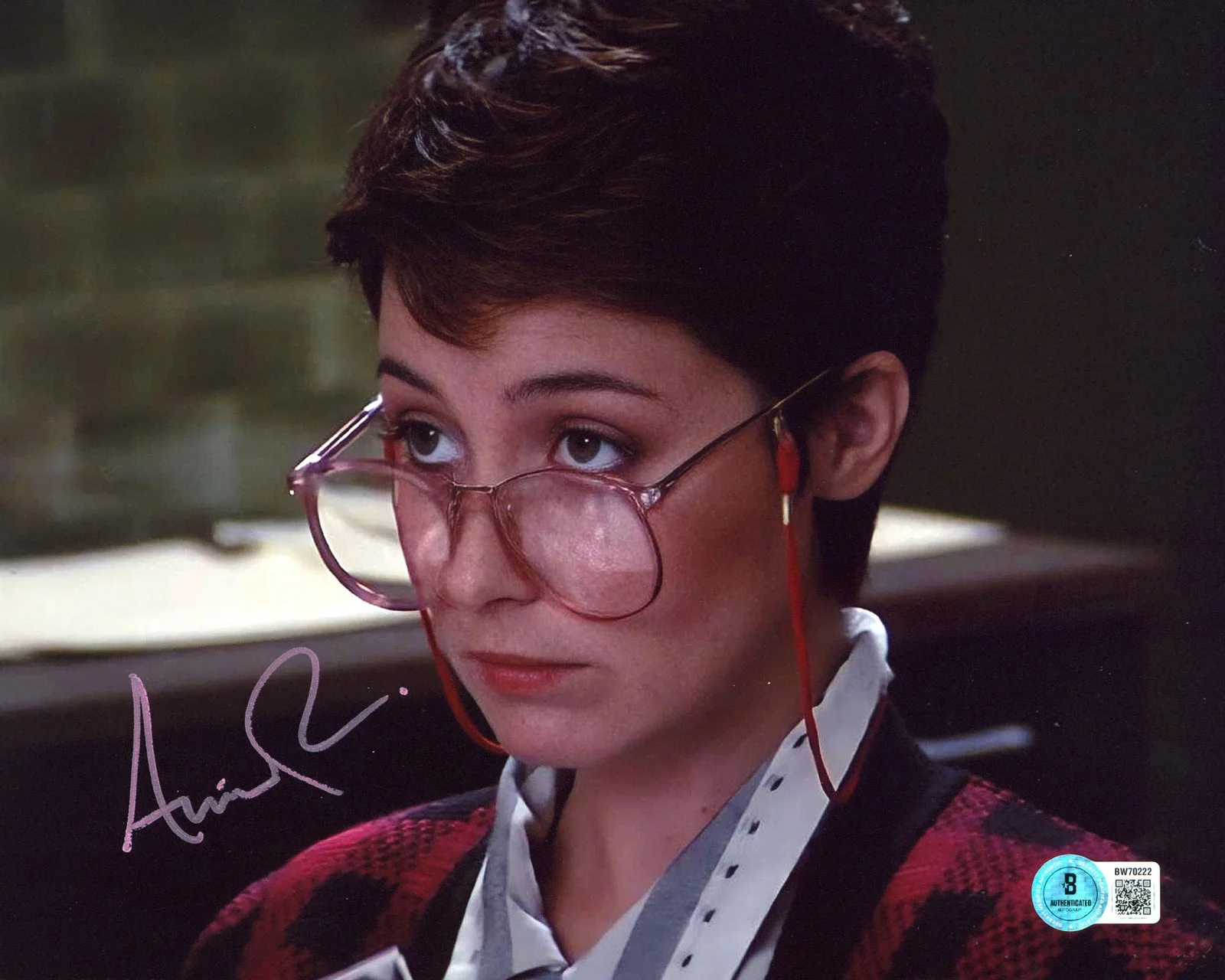 Annie Potts — Annie Potts Ghostbusters Authentic Signed 8x10 Horizontal Photo BAS 12