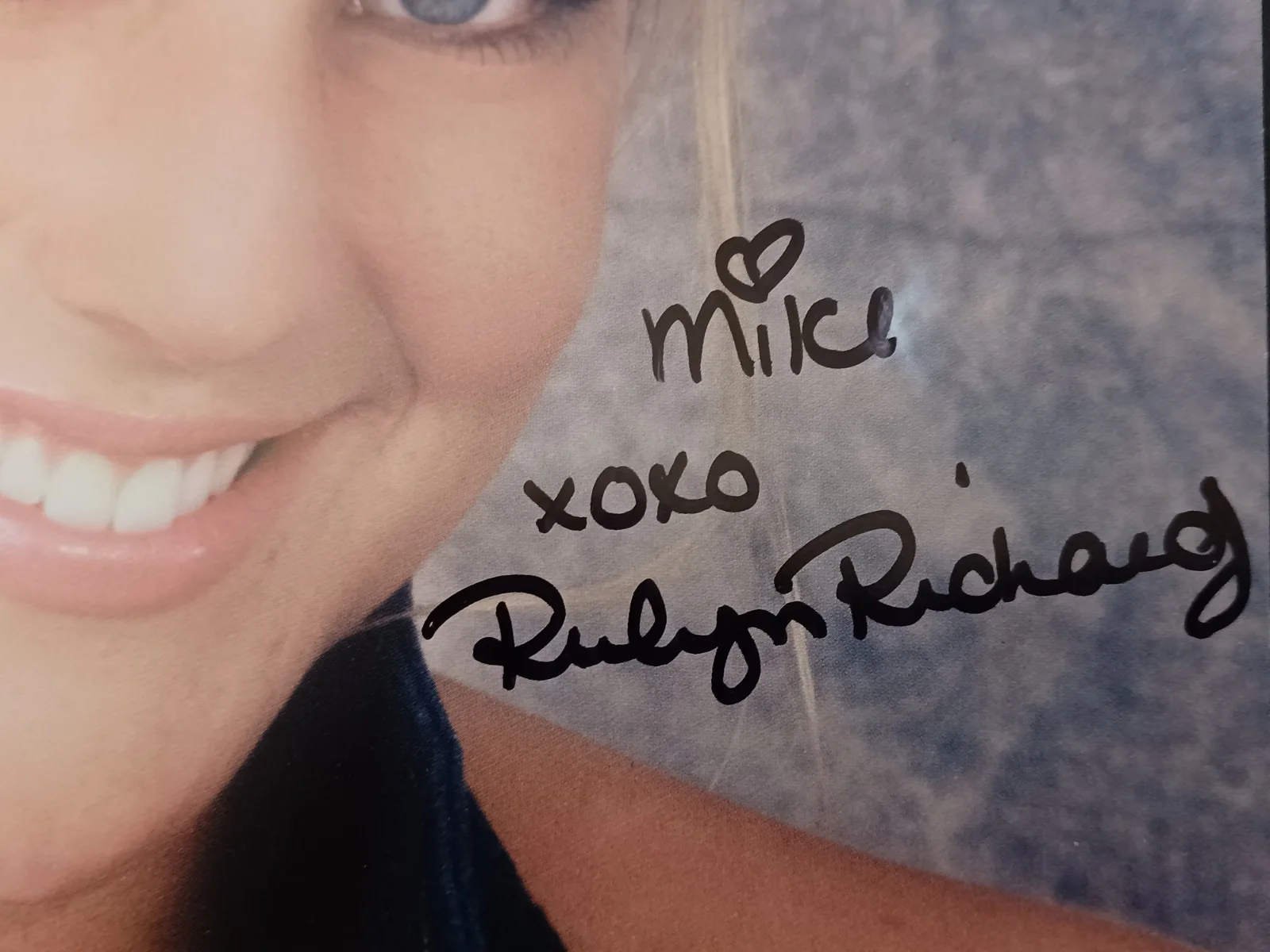 Robyn Richards Signed 8x9 Photo - General Hospital, Port Charles, Goofy Movie, изображение 2