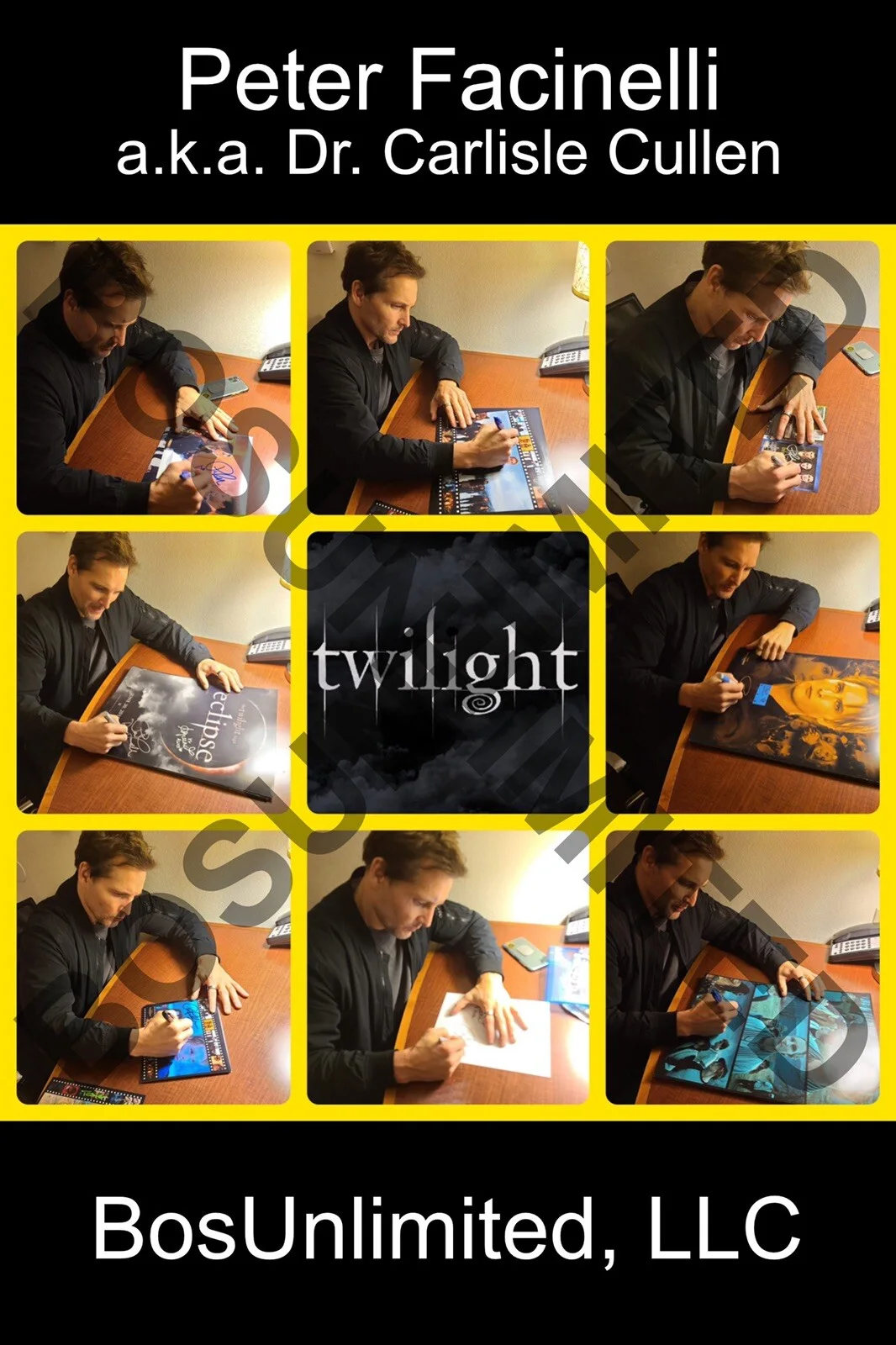 Peter Facinelli — Peter Facinelli Signed 16x20 Photo Twilight Movie Saga JSA EXACT PROOF #2, изображение 4