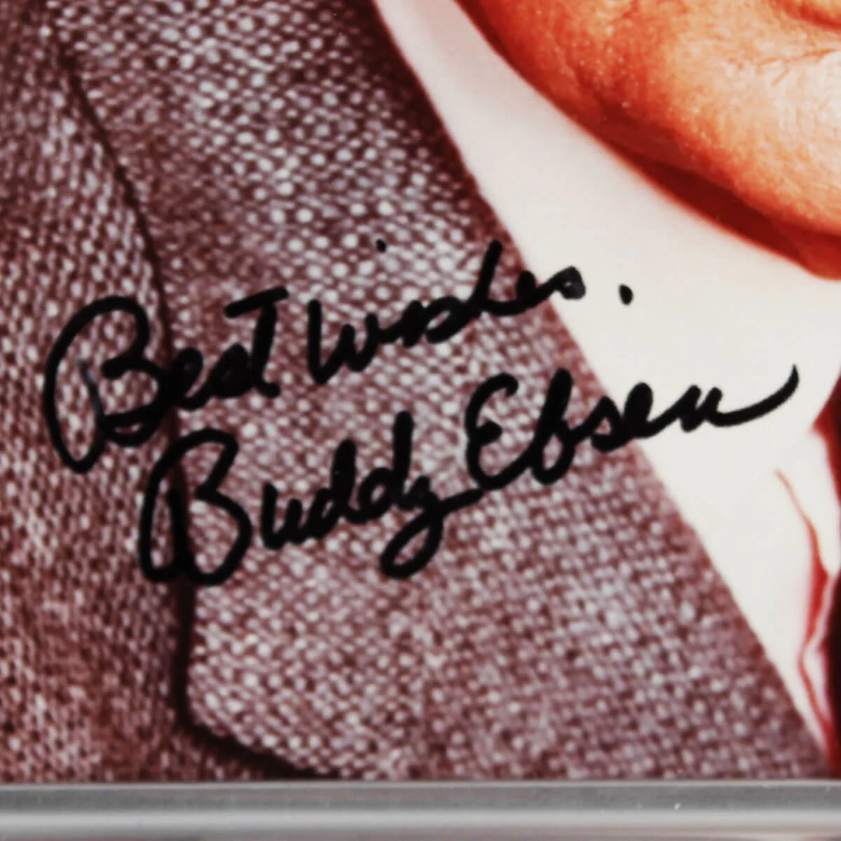 Buddy Ebsen Signed Photo Display w/ Contract - COA JSA, image 4