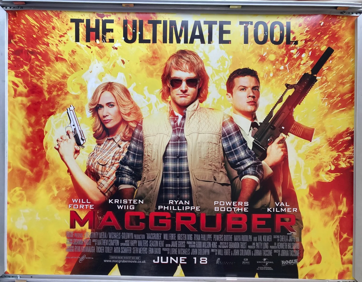 Cinema Poster: MACGRUBER 2010 (Quad) Will Forte Kristen Wiig Val Kilmer, изображение 2