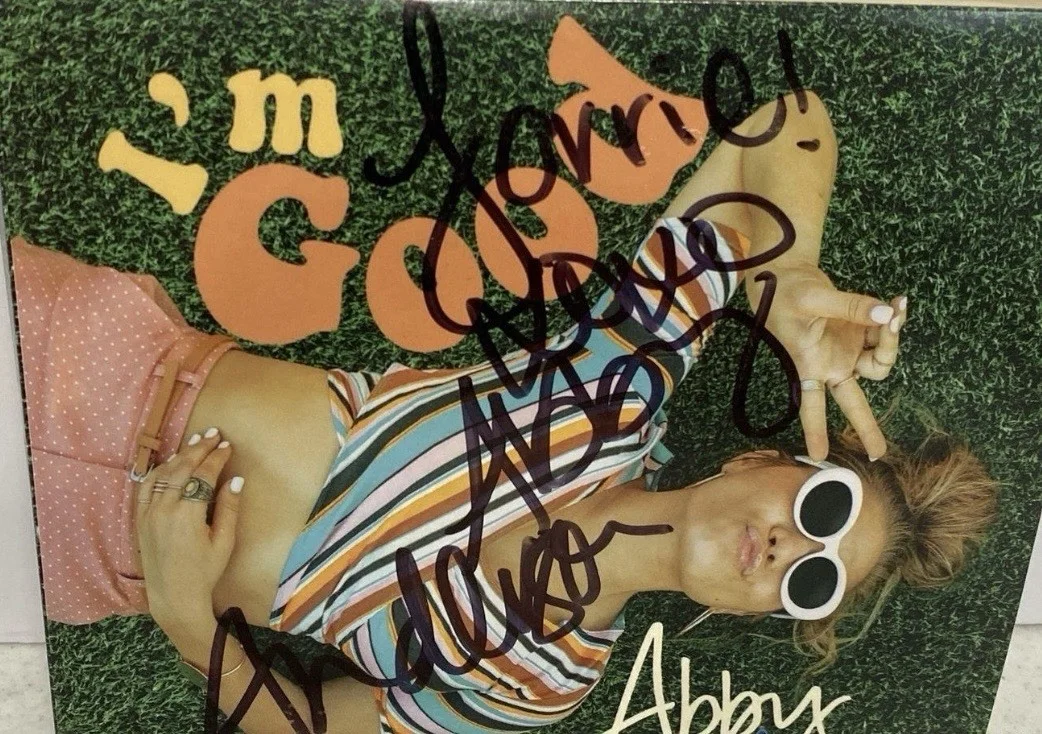 Abby Anderson, Taylor Swift’s Bestie, Signed CD Cover For “I’m Good”. Very Rare., изображение 2