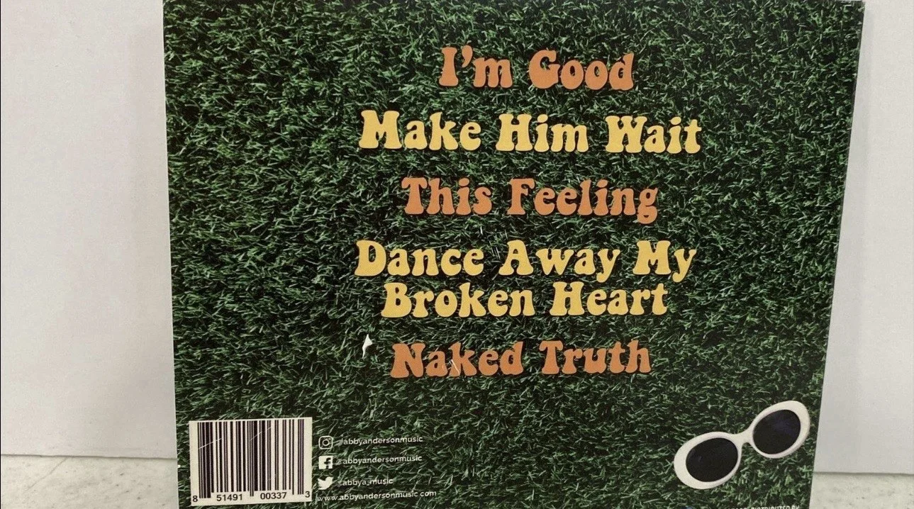 Abby Anderson, Taylor Swift’s Bestie, Signed CD Cover For “I’m Good”. Very Rare., изображение 5