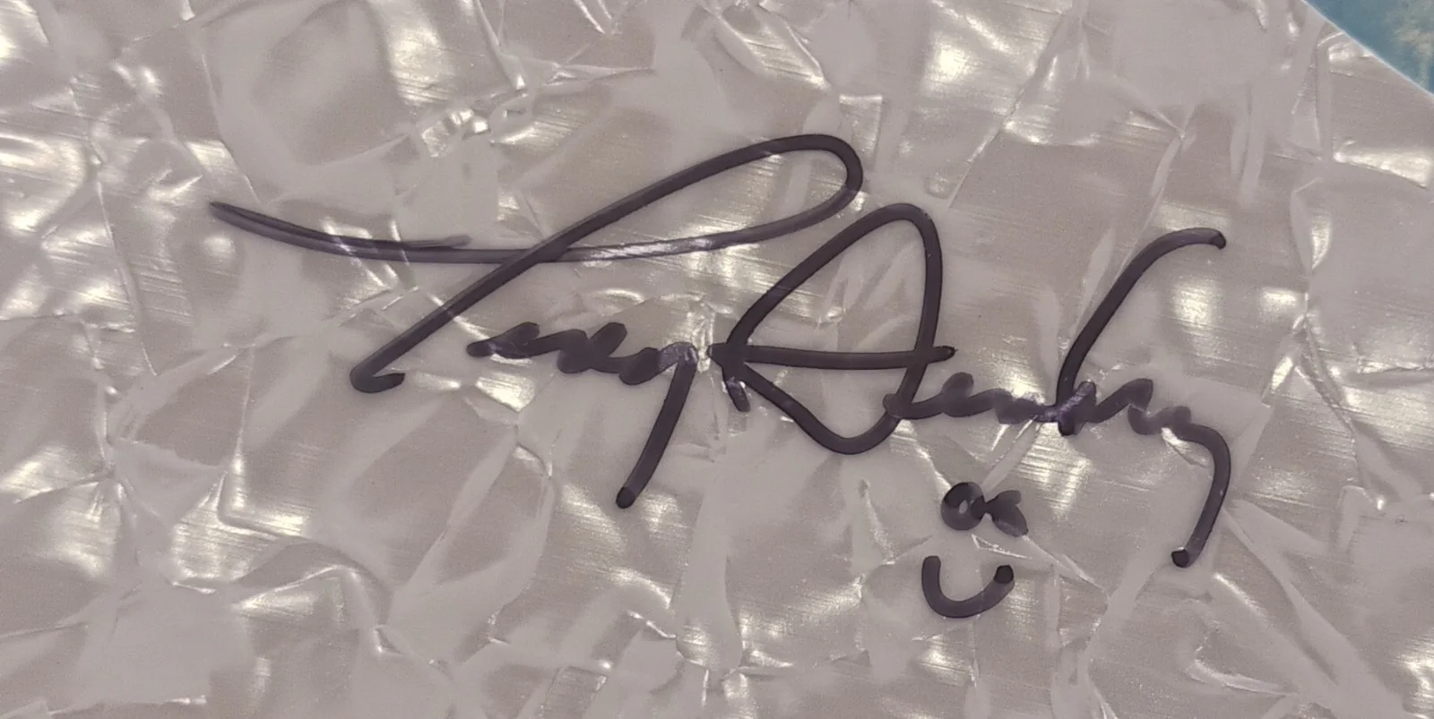 Teddy Gentry Hand Signed Autograph Guitar Pick Guard PSA COA Alabama NO TARIFFS, image 3