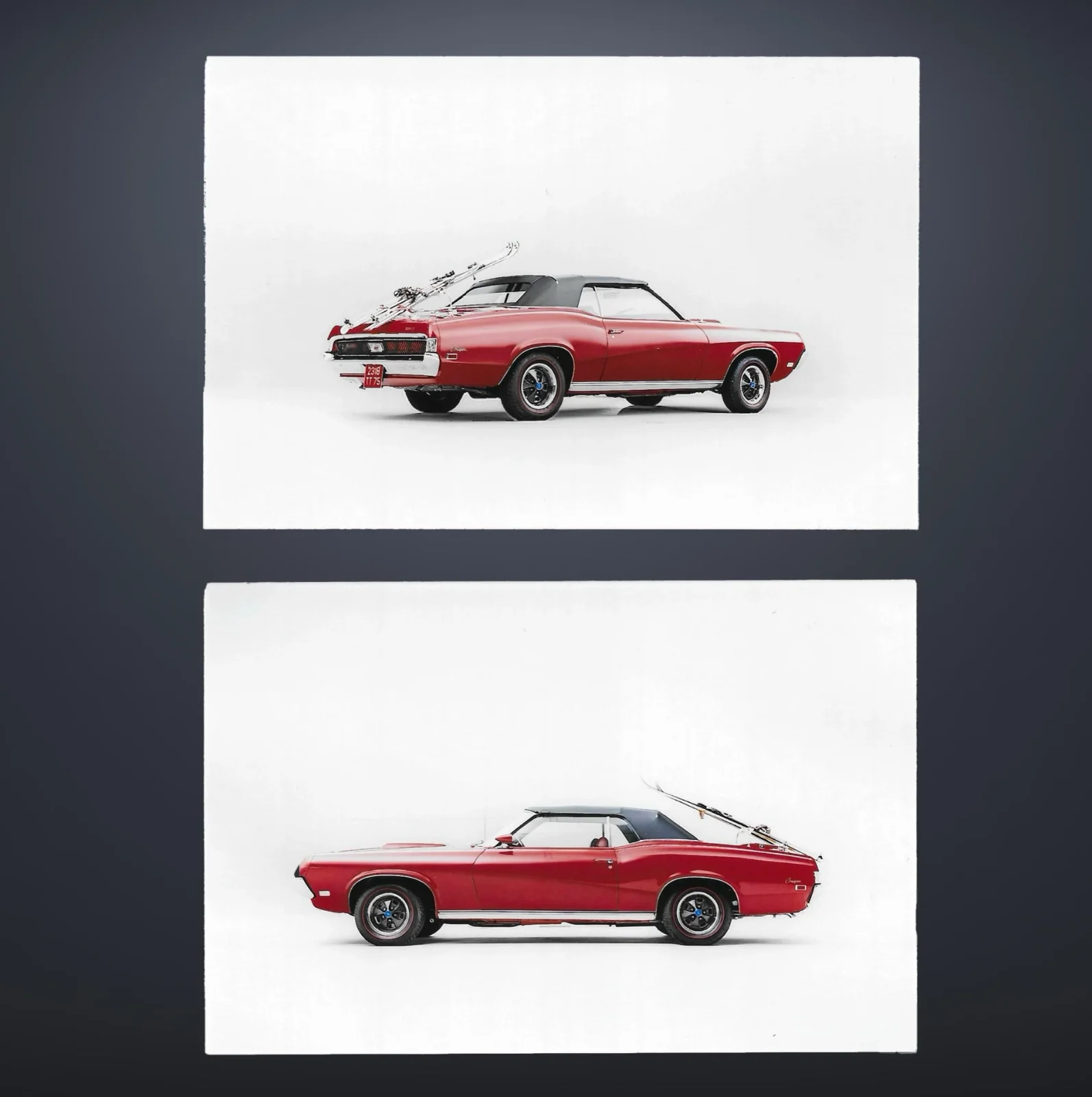 James Bond OHMSS 1969 Tracy Mercury Cougar XR7 8 Colour Photos Set, image 3
