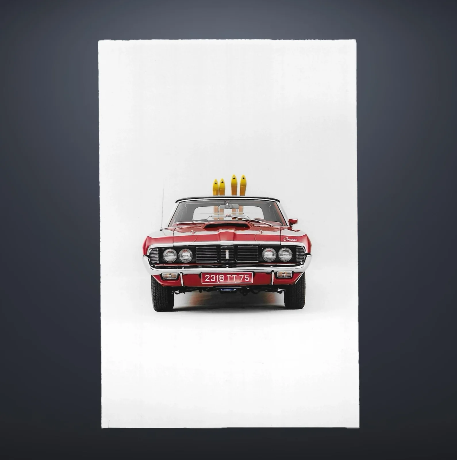 James Bond OHMSS 1969 Tracy Mercury Cougar XR7 8 Colour Photos Set, image 5