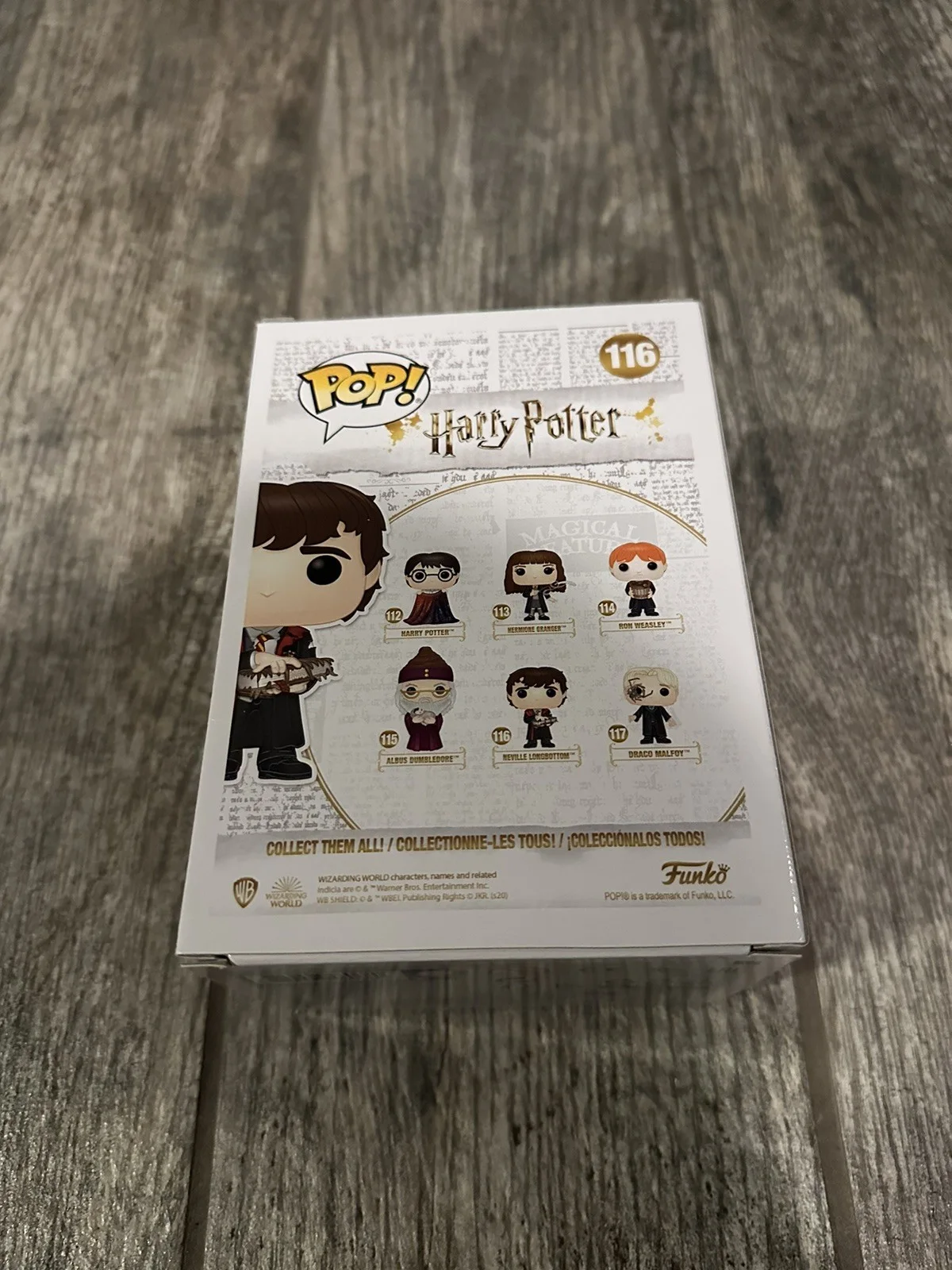 MATTHEW LEWIS SIGNED NEVILLE LONGBOTTOM HARRY POTTER FUNKO POP JSA COA AUTO 116, image 5