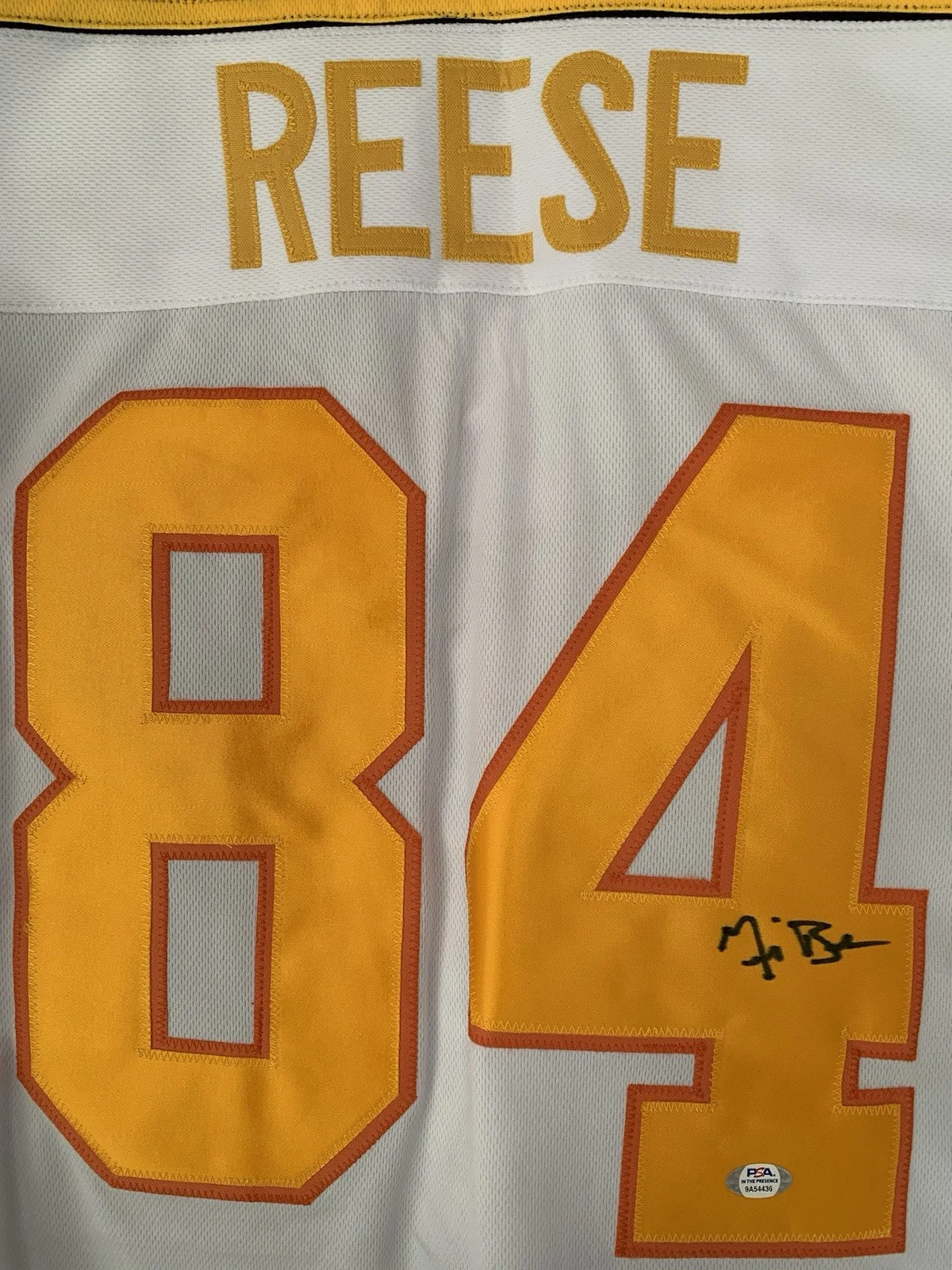 Michael Biehn — Michael Biehn Signed Autographed Kyle Reese Jersey The Terminator with PSA COA, image 4