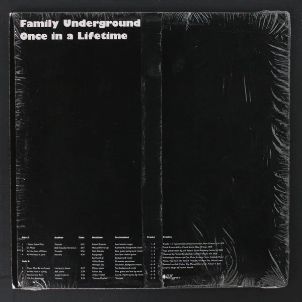 Family Underground - Once in a Lifetime, image 4