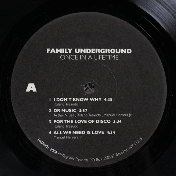 Family Underground - Once in a Lifetime, image 5