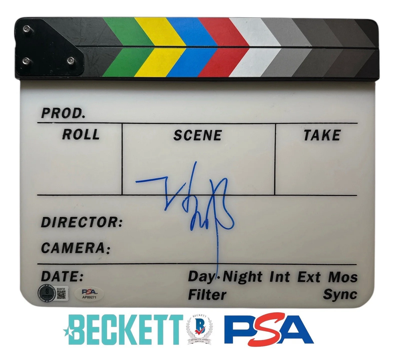 Park Chan-Wook — Park Chan-Wook Autograph Signed Directors Clapboard Beckett & PSA COA